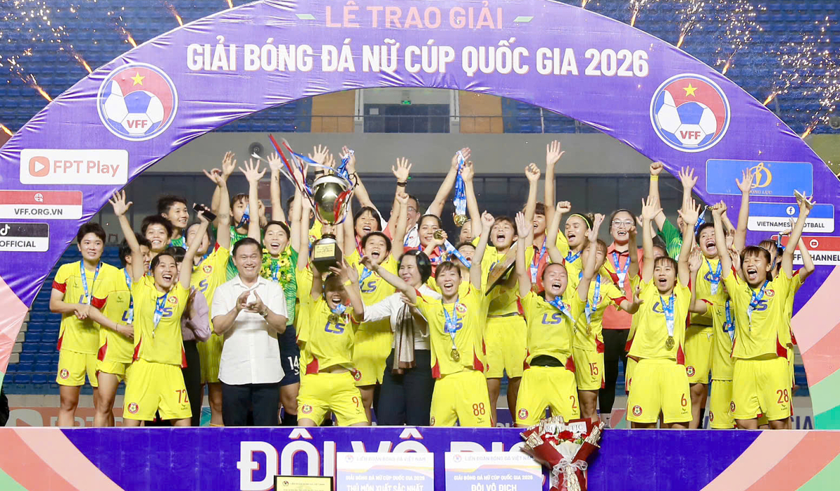 TP HCM Lập Kỷ Lục Với Chiếc Cup Quốc Gia Nữ Thứ 5 - hình ảnh - jun88play.vip