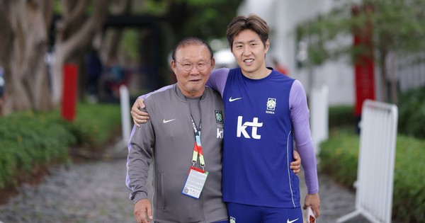 HLV Park Hang-seo tái xuất bên đội tuyển Hàn Quốc, thân thiết với sao PSG - hình ảnh - jun88play.vip