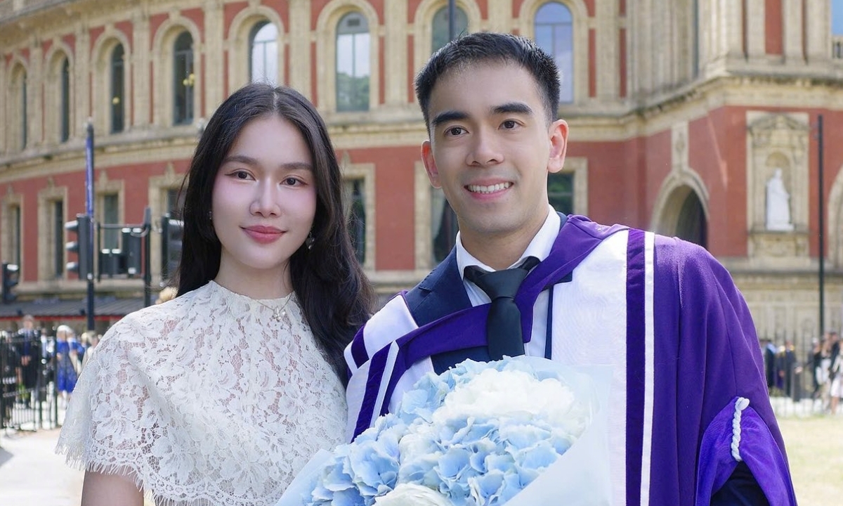 Phương Anh xúc động chúc mừng chồng tốt nghiệp tiến sĩ tại Imperial College London - hình ảnh - jun88play.vip
