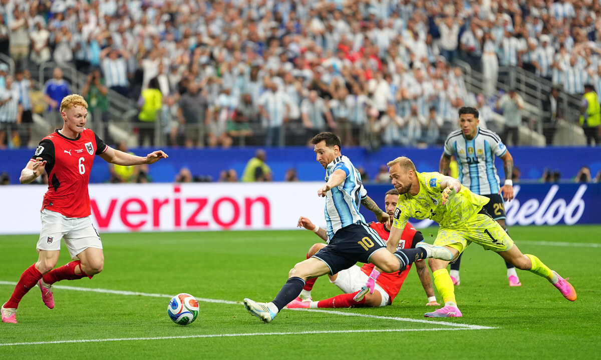 Messi ghi 2 bàn nhưng không được điểm 10 trong chiến thắng trước Áo - hình ảnh - jun88play.vip
