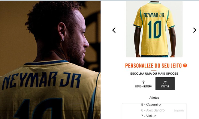 Áo tuyển Brazil in tên Neymar gây tranh cãi vì một dấu chấm: góc nhìn mới cho người chơi Việt - hình ảnh - jun88play.vip Áo tuyển Brazil in tên Neymar gây tranh cãi vì một dấu chấm: góc nhìn mới cho người chơi Việt - hình ảnh - jun88play.vip