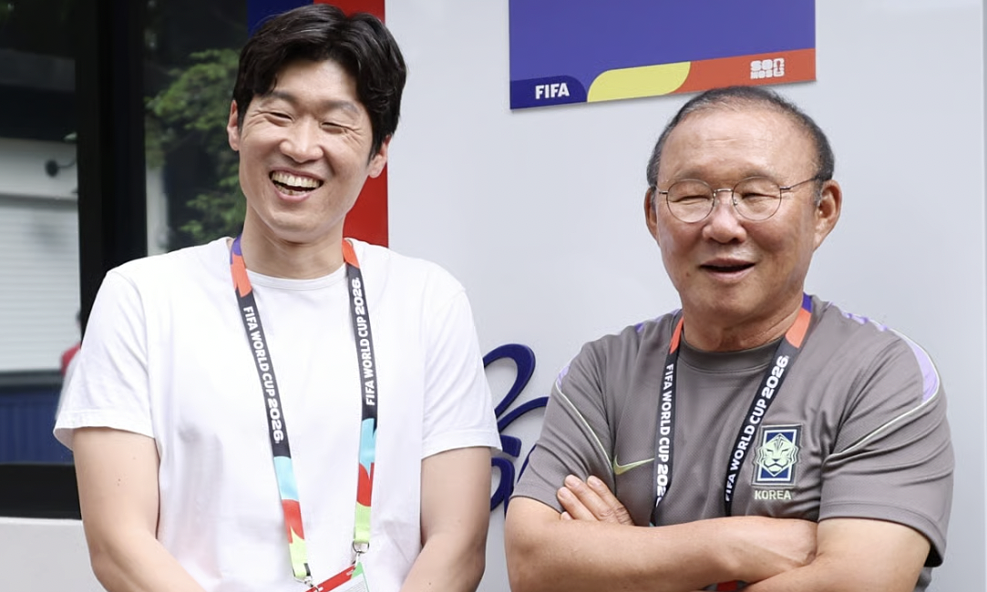 Ông Park Hang-seo tái ngộ Park Ji-sung trước thềm World Cup 2026 - hình ảnh - jun88play.vip