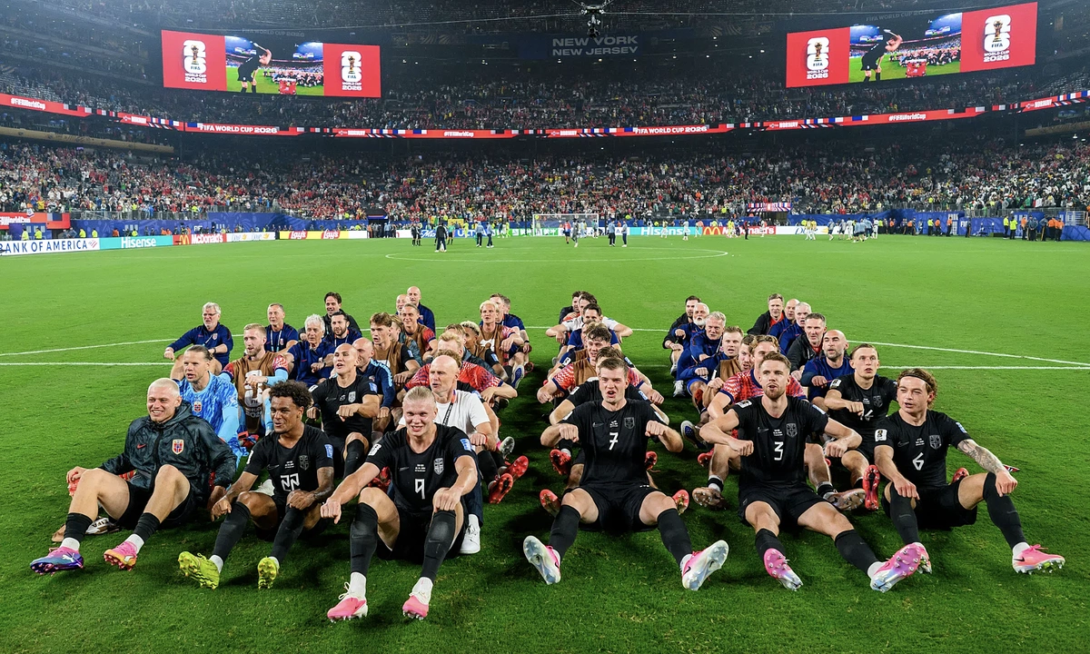 Màn ăn mừng độc nhất của Na Uy khi vượt qua vòng bảng World Cup - hình ảnh - jun88play.vip