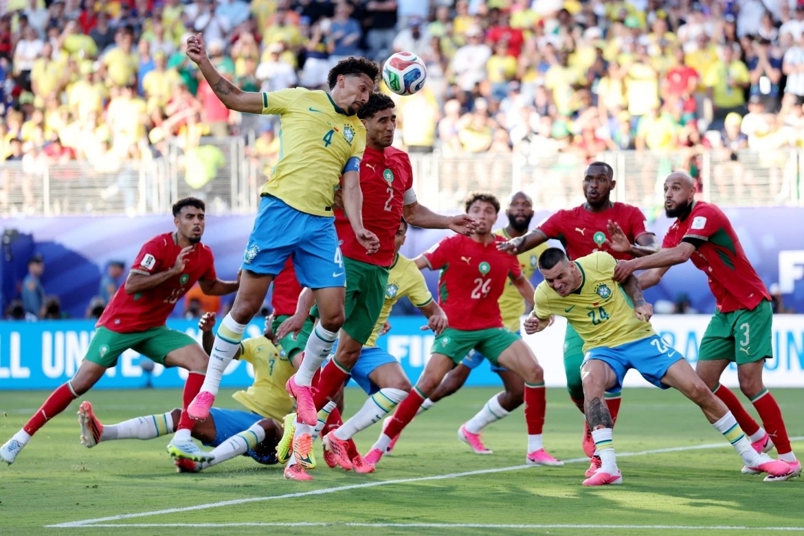 Brazil 1-1 Morocco: Vinicius Junior tỏa sáng, JUN88 cập nhật tỷ lệ cược hấp dẫn - hình ảnh - jun88play.vip Brazil 1-1 Morocco: Vinicius Junior tỏa sáng, JUN88 cập nhật tỷ lệ cược hấp dẫn - hình ảnh - jun88play.vip